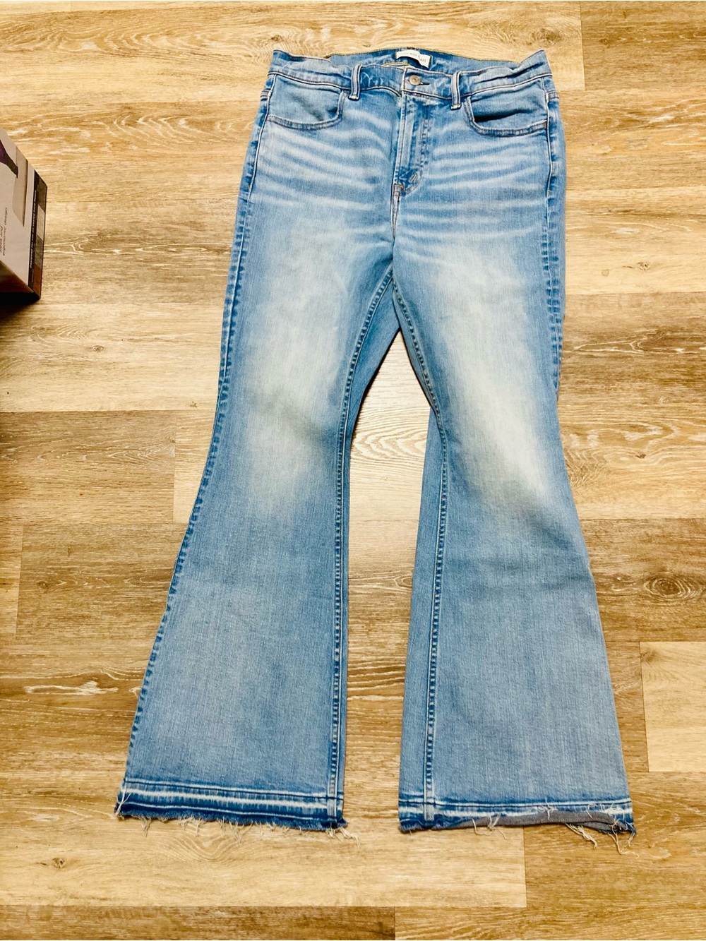 American Eagle Outfitters Light Wash Flare Jeans